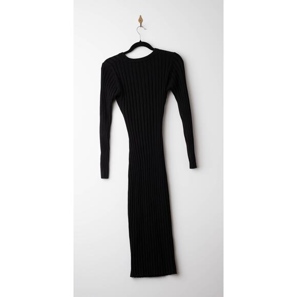 Ronny Kobo x RTR Crisscross Black Knit  Sweater - Picture 6 of 8